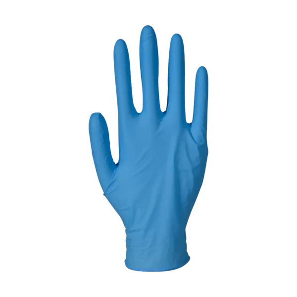 Handschoenen nitril 300 ongepoederd blauw CAT III (S,M,L,XL)
