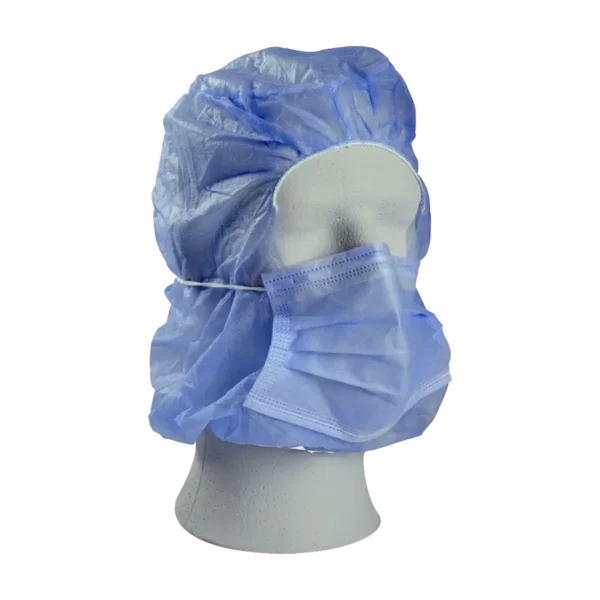 Hoofdkappen 2-laags mondmasker non-woven polypropyleen - Afbeelding 5