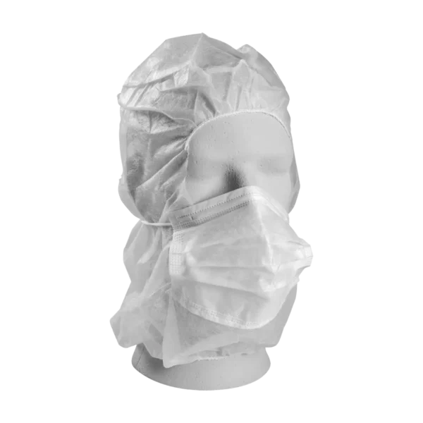 Hoofdkappen 2-laags mondmasker non-woven polypropyleen - Afbeelding 7
