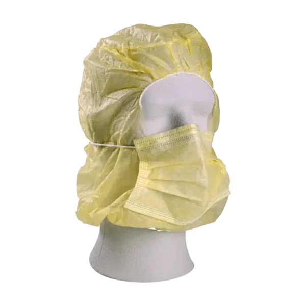 Hoofdkappen 2-laags mondmasker non-woven polypropyleen - Afbeelding 2