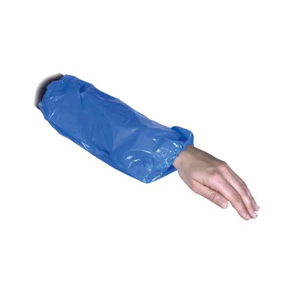 Overmouw polyethyleen 40x20 cm blauw