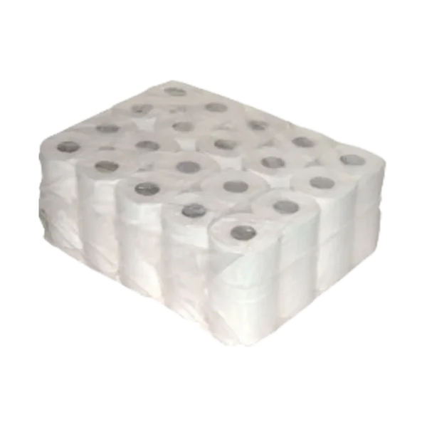 Toiletpapier tissue recycled 2-lgs 400 vel - Afbeelding 2